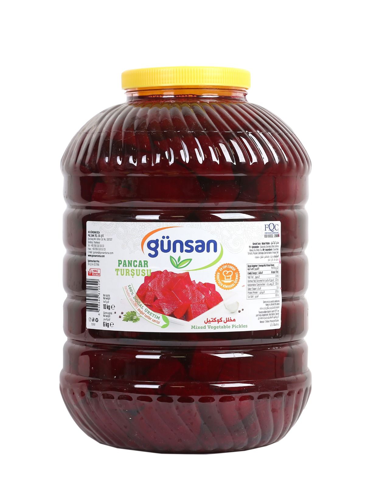 10 kg Pancar Turşu